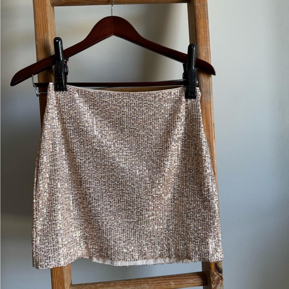 Banana Republic Sequin Skirt – 00 Petite (NWT)